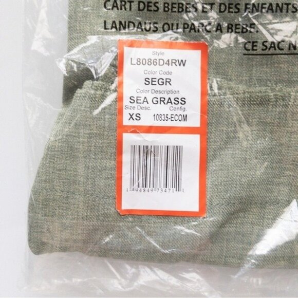 NWT Wit & Wisdom High Rise Elastic Smocked Short XS Seagreen Raw Hem - Picture 6 of 6